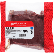 Rostbiff i bit ca 800g Nyhléns Hugosons.