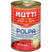 Finkrossade Tomater Polpa 400g Mutti.