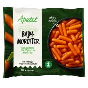 Baby morötter 500g Apetit.