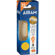 LED Kronljus Filament C35 E14 250lm (25W) Airam.