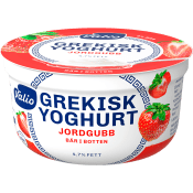 Grekisk Yoghurt Jordgubb 4,8% Laktosfri 150g Valio.