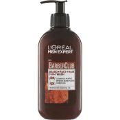 3 in1 Wash Beard+Face+Hair Barber Club 200ml L'Oréal.