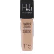 Foundation Fit Me Luminous + Smooth Ivory 115 30ml Maybelline.
