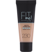 Foundation Fit Me Matte & Poreless Natural Buff 230 30ml Maybelline.