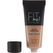 Foundation Fit me Matte & Poreless Naural Tan 320 30ml Maybelline.