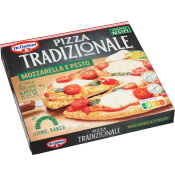 Pizza Tradizionale Mozzarella & pesto 385g Dr. Oetker.