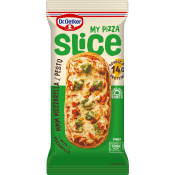 My pizza slice Mozzarella & pesto 170g Dr. Oetker.