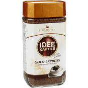 Snabbkaffe Gold express 200g Idee Kaffee.