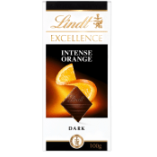 Chokladkaka EXCELLENCE Apelsin Mörk Choklad 100g Lindt.