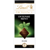 Chokladkaka EXCELLENCE Mint Mörk Choklad 100g Lindt.