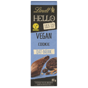 Chokladkaka HELLO Vegan Cookie Havremjölk 100g Lindt.