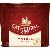Cheddar Mature 200g Cathedral city.