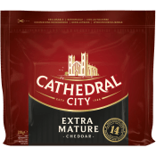 Extra mature Cheddar 200g Cathedral City.