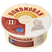 Ost Bondmoran 31% ca 2000g Gäsene Mejeri.