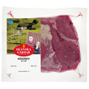 Högrev Färsk benfri ca 1kg Skånska Gårdar.