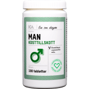 Multivitamin Man Kosttillskott 100st ICA Hjärtat.