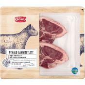 Lammkotlett Färsk ca 435g Scan.