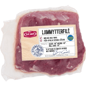 Lammytterfilé Färsk ca 460g Scan.