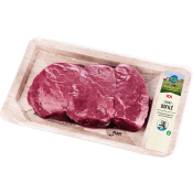 Oxfilé Färsk skivad ca 300g ICA.