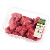 Grytbitar Färska av nöt ca 500g ICA.