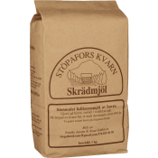 Skrädmjöl Fullkorn 1kg Stöpafors Kvarn.