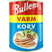 Varmkorv ca 3,8kg Bullens.
