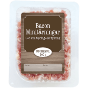 Bacon minitärningar 300g Normeat.