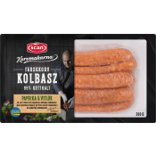 Färskkorv Kolbasz Paprika Vitlök 95% kötthalt 300g Scan.