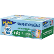 Kattmat Megabox Kött & Fisk i Sås 48-p 4,08kg Mjau.