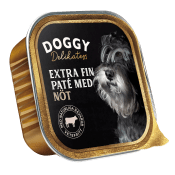 Hundmat Delikatesspaté Nöt 150g Doggy Delikatess.