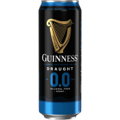 Öl Alkoholfri stout 44cl Guinness.