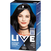 Hårfärg 99 Deep Black 1-p Schwarzkopf LIVE XXL.