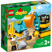 LEGO Duplo Lastbil och Grävmaskin 10931.