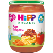 Pasta bolognese Från 6m Eko 190g Hipp.