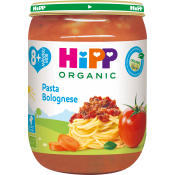 Pasta bolognese Från 8m Eko 190g Hipp.