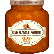 Marmelad Apelsin & morot 380g Den Gamle Fabrik.