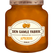 Aprikosmarmelad 380g Den Gamle Fabrik.