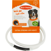 Halsband hund Wide LED 1-p 70cm Best friend.