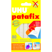 Häftmassa Patafix 80 bitar UHU.