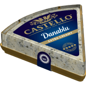 Danablu Blåmögelost Extra krämig 36% 125g Castello®.