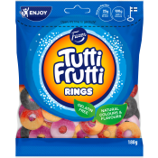 Tutti frutti Rings 180g Fazer.