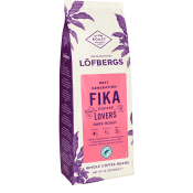 Fika Mörkrost hela bönor Ekologisk 400g Löfbergs.