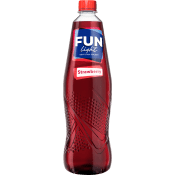 Lightdryck Strawberry Sockerfri 1l Fun Light.