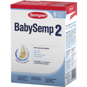 Tillskottsnäring BabySemp 2 Från 6m 800g Semper.