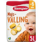 Majsvälling 6mån 5l 23port Semper.
