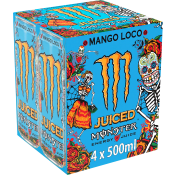 Energidryck Mango Loco 4x50cl Monster Energy.