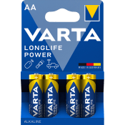 Batteri Longlife power AA 4-p.
