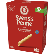 Pasta Svensk Penne 500g Kungsörnen.