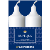 Kupéljus Vit 2-p Liljeholmens.