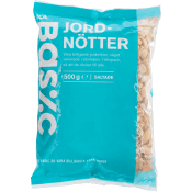 Jordnötter 500g ICA Basic.